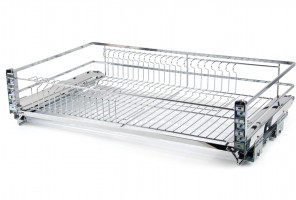 Cargo 800мм Посудосушитель MIRA KRS06/1/3/800 с довод. и крепл. к фас., ХРОМ  БОЯРД