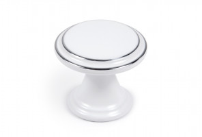 RC302CP/W.4 Хром полированный/Белый Ручка ODA