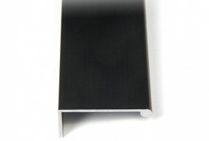 RP001BL.1/000/3000 Черный матовый (Ручка-профиль мебельная AL)