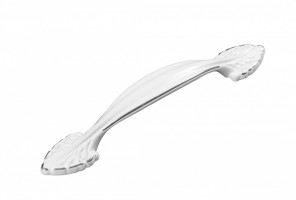 RS472CP/W.3/96 Хром полированный/Белый Ручка ХЛОПОК