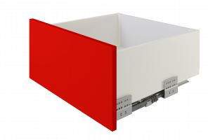 Ящик СТАРТ PUSH с ПРЯМЫМИ боковинами Белый SB30W.1/500, выс. стенки 167мм