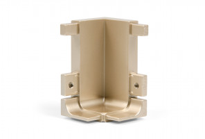 Угол для горизонт. профиля GOLA BALANCE 90гр. L внутренний, Сатиновое золото  RZ051.03SG   БОЯРД