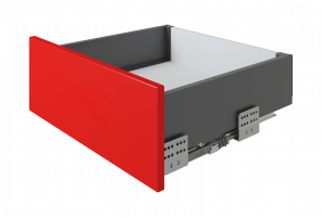 Ящик СТАРТ PUSH с ПРЯМЫМИ боковинами Графит SB29GRPH.1/500, выс. стенки 118мм