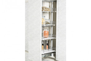 Пенал Kolkiler Basic Starax 4-х.ярусная, шир.300 (230*510*1250-1400) с полками, с довод.    S-1841-C