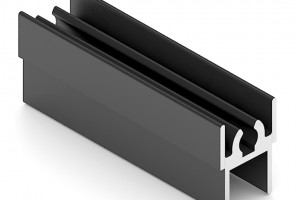 АРИСТО Профиль верхний, 5400, черный   AS0720
