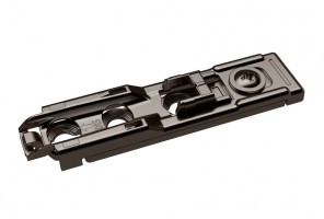 9117472 МОНТАЖНАЯ ПЛАНКА ЛИНЕЙНАЯ SYSTEM 8099,L20,D3,ПРИКРУЧ.,ЭКСЦ.,ЧЕРНЫЙ ОБСИДИАН