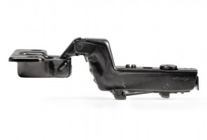 Петля BOYARD NEO PROFI с доводчиком, вкладная, черный никель   H306C02/BN