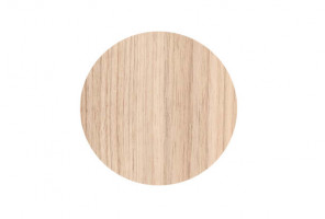 Заглушка самокл. d=14 мм  Орех Неаполь  101085W  (20шт/лист)   REHAU