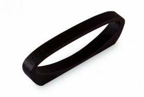 Ручка - профильная PA 039.064.010 Черный глубоко-матовый №33 (ПЗ)