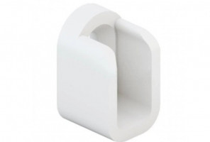 Карман мини сетчатой полки белый