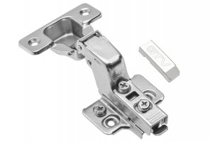 Петля GTV 3D с доводчиком, вкладная   ZM-DCHC07-3DBEO