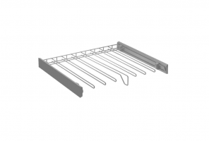 Вешалка для брюк SMART, в модуль 600, Графит, шар. напр.  GTV   W-WSPD60-BP-60