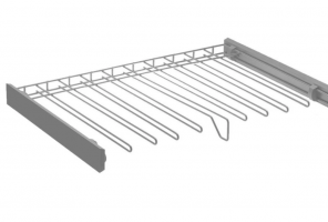 Вешалка для брюк SMART, в модуль 800, Графит, шар. напр.  GTV   W-WSPD80-BP-60