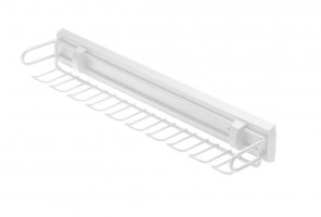 Вешалка для ремней и галстуков SMART, Белый, шар. напр.  GTV   W-WKRP-BP-10