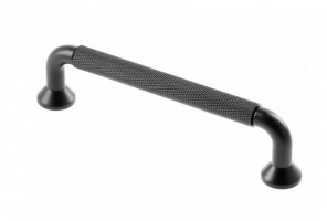 Ручка мебельная алюм. UA-STRUCTURE-192-20M черный матовый