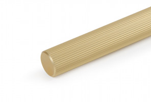 PR003MBSG.1/1152 Матовое браширован.сатиновое золото Пруток LINE для ручки