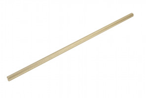 PR002MBSG.1/320 Матовое браширован.сатиновое золото Пруток AL ROMB для ручки