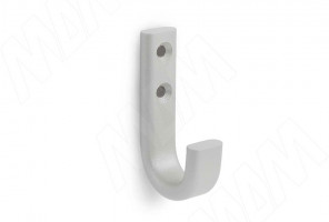 Крючок однорожковый хром матовый  HK.01.CRM