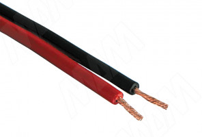 Провод  двужильный, сечение 0,5 кв.мм WIRE-LV-2