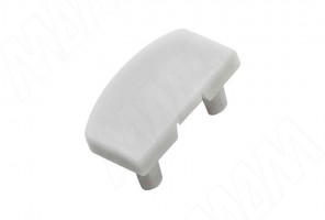 Заглушка торцевая для профиля SМ1, серебро LSPA-CAP-SM1-AL