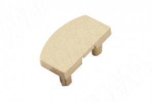 Заглушка торцевая для профиля SМ1, золото матовое LSPA-CAP-SM1-GL