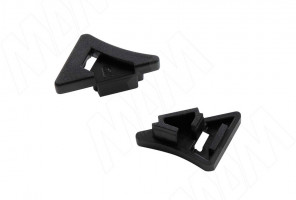 Заглушка торцевая для профиля SМ5, правая и левая черная, LSPA-CAP-SM5-BL