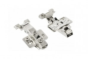 Петля GTV SILENTO PRO накладная для алюм.рамок с доводч., H-0, без еврошурупа CLIPON  ZM-HCSLRALU09-3DBEO