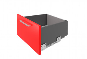 Ящик СТАРТ с ПРЯМЫМИ боковинами Графит SB21GRPH.1/500, выс. стенки 199мм