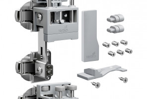 9339352 Комплект фурнитуры WingLine L 2024, heavy, с самозакрыванием, серый, левый