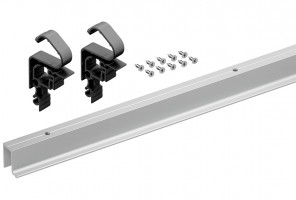 9339510 Комплект ходового профиля WingLine L 2024, с перфорацией, L2400 мм, алюминий, серебристый