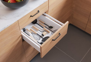 Ящик GTV Модерн Бокс PRO L-450, средний H-135мм, Белый PB-MBPRO-KPL450B1