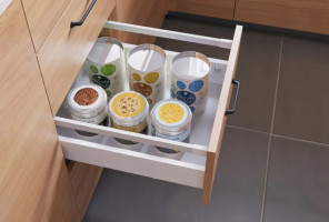 Ящик GTV Модерн Бокс PRO L-500, высокий H-199мм, Белый   PB-MBPRO-KPL500C1