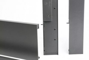 Передняя панель Н95 с рейлингом, L1200, антрацит, для ящика H-116 AXIS PRO   PB-AXISPRO-ZESWEW-B