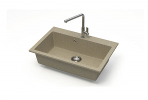 Мойка Модель 39,  755х505х200мм, Песок Q5  Мрамор