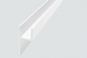 ПЛАНКА ПЛИНТУС  6 мм. белая 3 м. Крокос