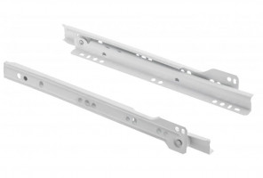 Направляющие роликовые 500 мм белые   PR-0B-500-10