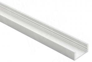 Профиль SМ1 накладной, серебро, под свет. ленту, 16х7,5мм,L-3000 LSP-SM1-ALU-3-AL, (без рассеивателя)