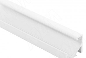 Профиль под свет. ленту СМ1 угловой, белый матовый, 16х16мм,L-3000 LSP-CM1-ALU-3-WHM, (без рассеивателя)