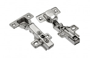 Петля GTV с доводчиком, накладная (комплект - 2 шт)   ZM-INHC09H04-BE-2BAG