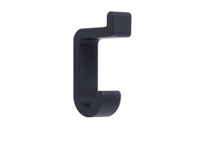 Крючок K202BL.14  Черный матовый DUO