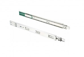 Направляющие шариковые с ДОВОДЧИКОМ Versalite PLUS+ полн. выдв., нагр 40 кг.   PK-L-H45-400-B   GTV