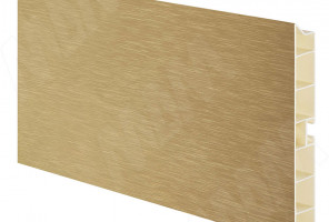 Цоколь пластиковый (высота 100, длина 4000 мм), Золото поталь10.9100R 4M