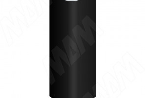 Уголок цоколя 90гр. универсальный (высота 100), черный  19.0422R.10