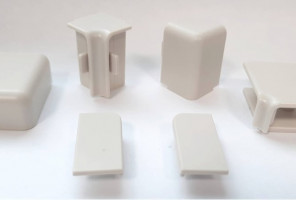 Комплект заглушек КВАДРО Д - 02 слоновая кость