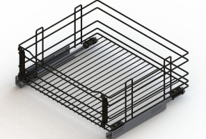 Cargo 600мм Корзина выкатная GTV, черный