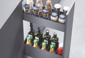 Cargo mini 150мм DTC PURE-PRO HK, бок.крепл. Лев.+ Пр., серая(HK450A150Z01,E30) 0021917