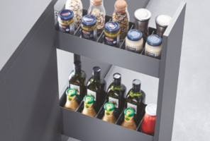 Cargo mini 200мм DTC PURE-PRO HK, бок.крепл. Лев.+ Пр., серая (HK450A200Z01,E30) 0021918