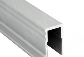 FOLD Ходовой профиль, верхний, серебро анод., (продажа 2 или 4 метра)  FOLD15-06PR