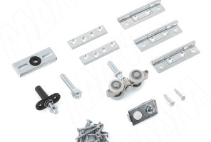 Комплект для одной складной двери до 40кг. STANFOLD