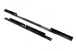 Механизм для раздвижных царговых столов 35/700/1070/260 c фиксатором, черный  EX-35-700-510.SL,BL